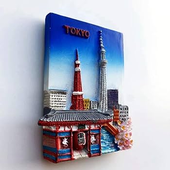 【レア品】マカオタワー　ミニチュア Amazon.co.jp: 日本東京タワー 3D 冷蔵庫 マグネット クラフト